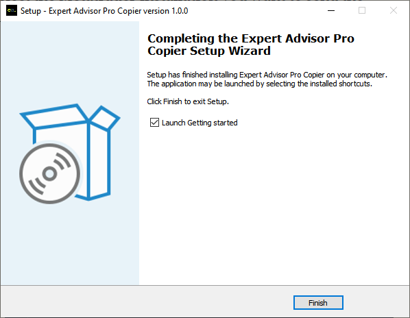 Interface of ExpertAdvisor.pro Telegram Copier Setup